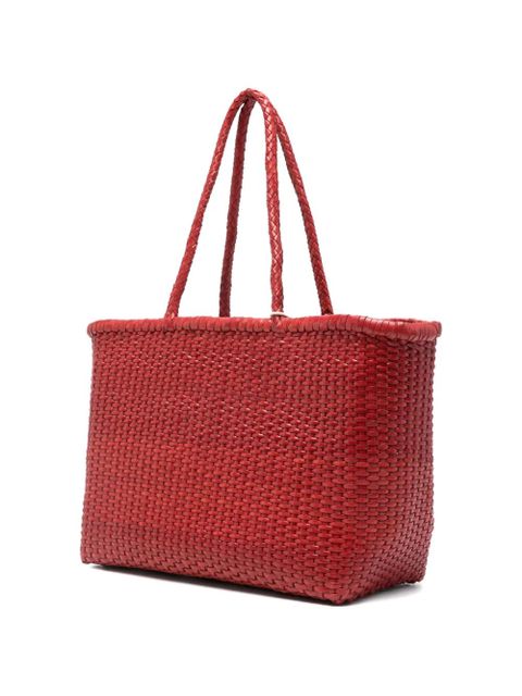 DRAGON DIFFUSION B Weave big shoulder bag - Red