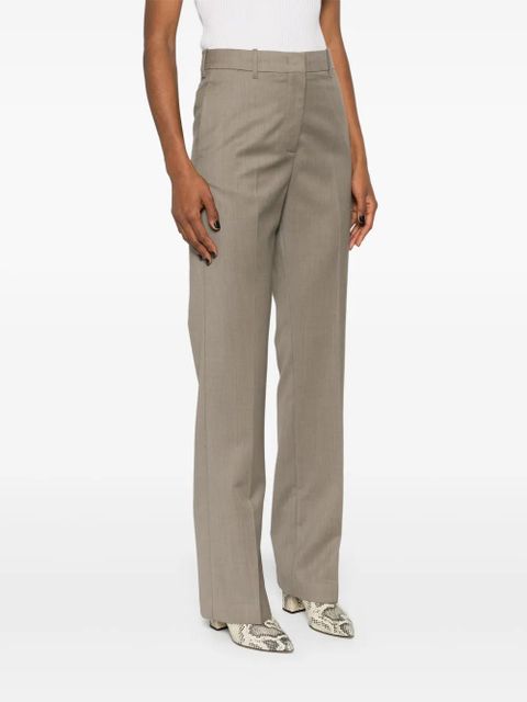 Golden Goose virgin wool straight trousers - Brown - zdjęcie produktu nr 2