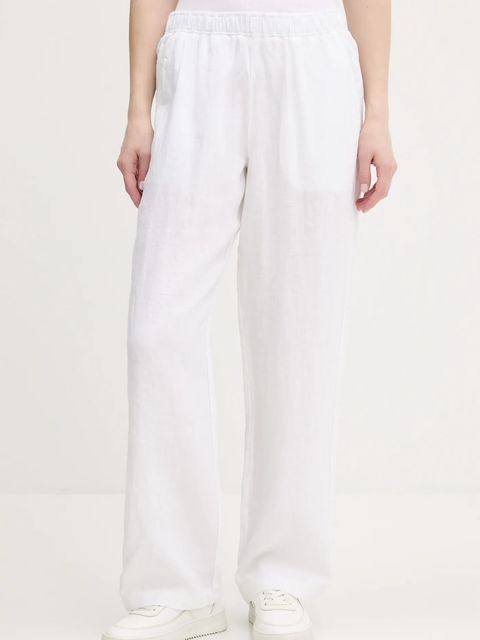 Superdry spodnie lniane