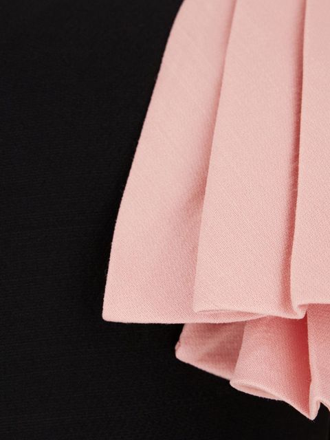 Valentino Garavani crepe mini dress - Black