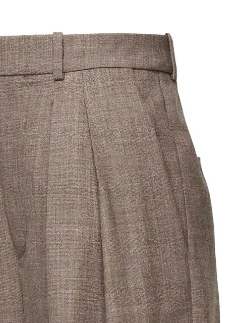 Saint Laurent pleated trousers - Brown - zdjęcie produktu nr 2