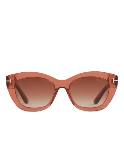 TOM FORD cat-eye sunglasses - Red - zdjęcie produktu nr 1