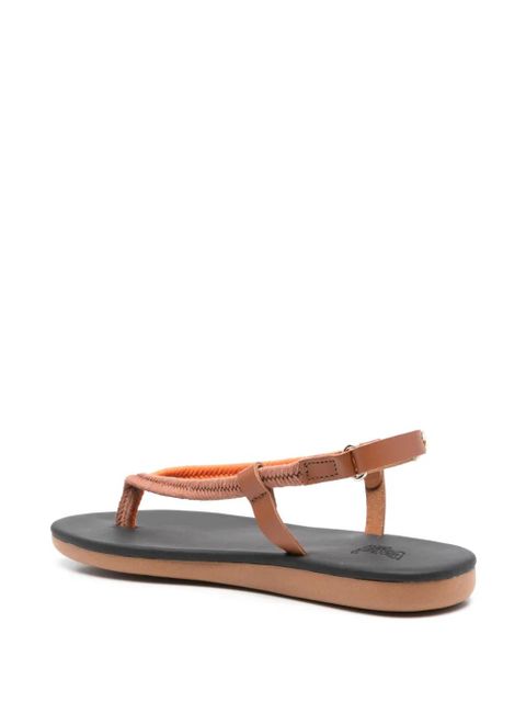 Ancient Greek Sandals leather sandals - Orange