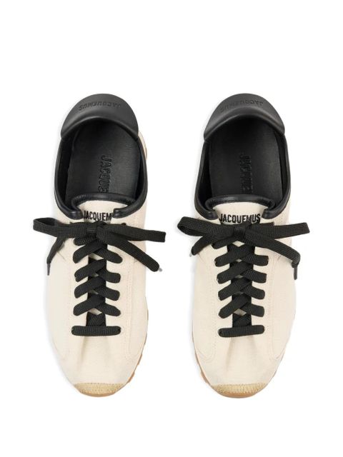 Jacquemus The Tennis lace-up sneakers - Neutrals