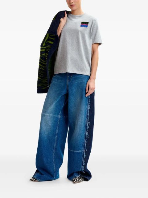 Essentiel Antwerp logo-embellishment T-shirt - Grey - zdjęcie produktu nr 2