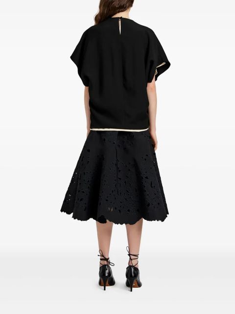 Proenza Schouler Olene midi skirt - Black