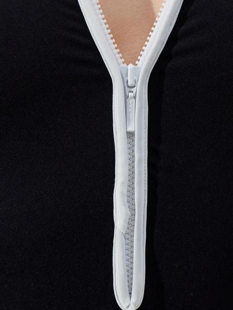 Hunza G Katya zip swimsuit - Black - zdjęcie produktu nr 2