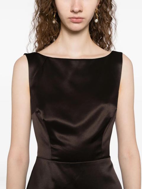 Reformation Zenni dress - Brown