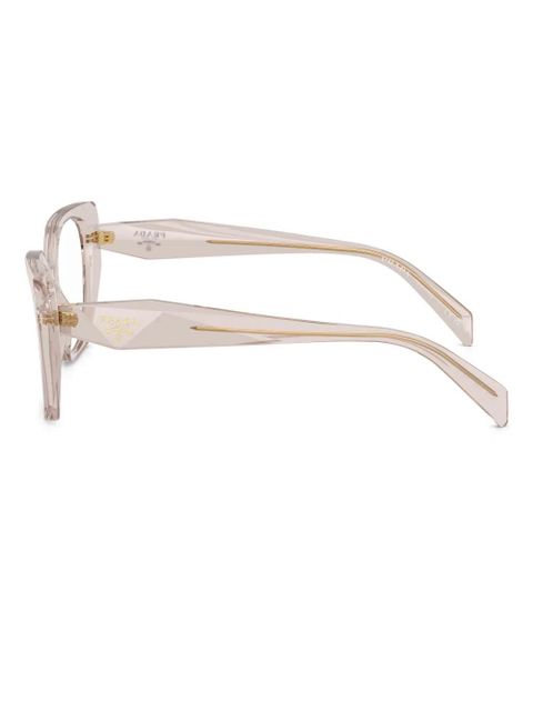 Prada Eyewear geometric glasses - Neutrals