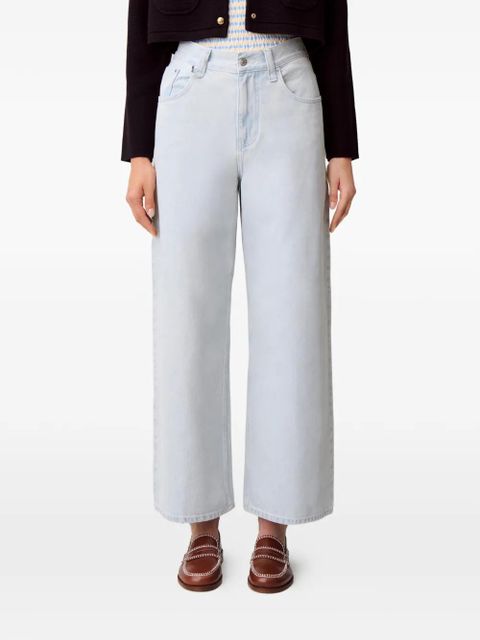 Claudie Pierlot light blue wide-leg jeans