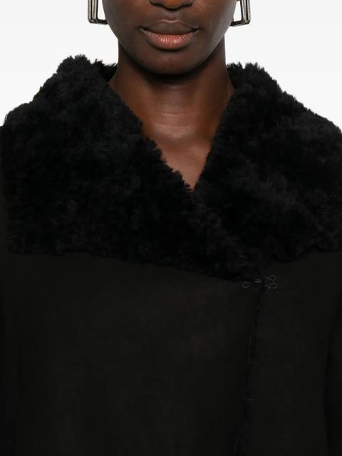 Nour Hammour Birthday reversible coat - Black