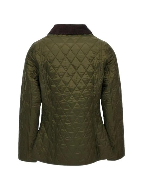 Barbour quilted corduroy-collar jacket - Green - zdjęcie produktu nr 2