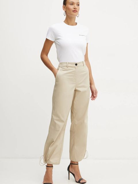 Karl Lagerfeld t-shirt bawełniany ESSENTIAL - zdjęcie produktu nr 1