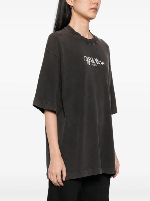 Off-White scissor-arrow T-shirt - Grey