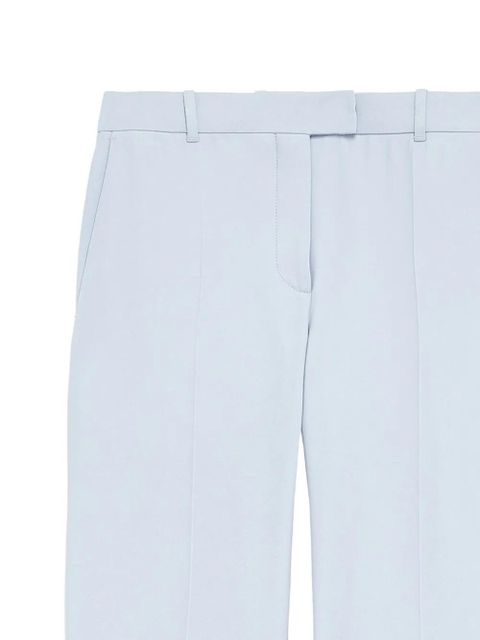 Alexander McQueen cropped tailored Trousers - Blue - zdjęcie produktu nr 2