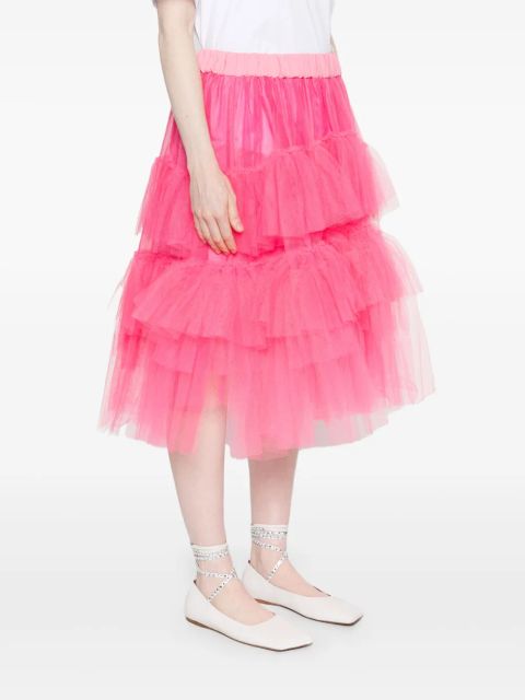 Simone Rocha elasticated-waist tutu skirt - Pink