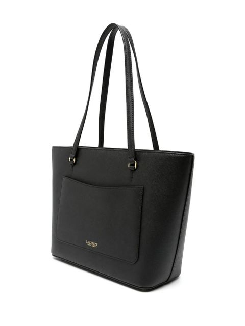Lauren Ralph Lauren medium Karly leather tote bag - Black - zdjęcie produktu nr 2