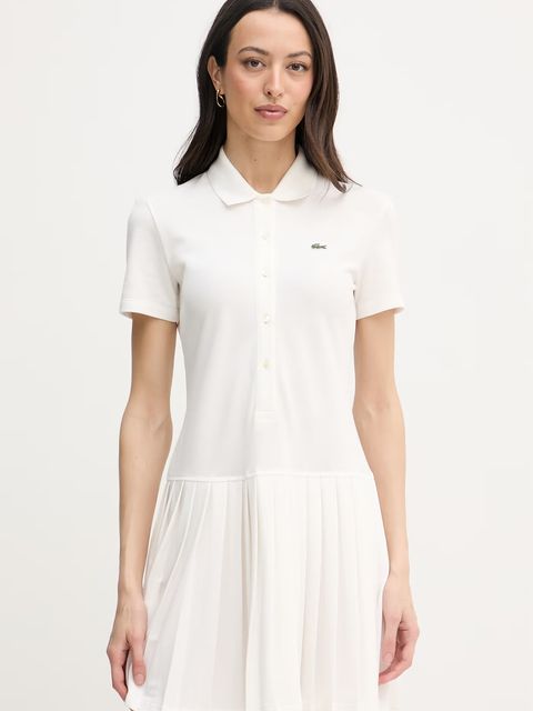 Lacoste sukienka polo z bawełną - zdjęcie produktu nr 1
