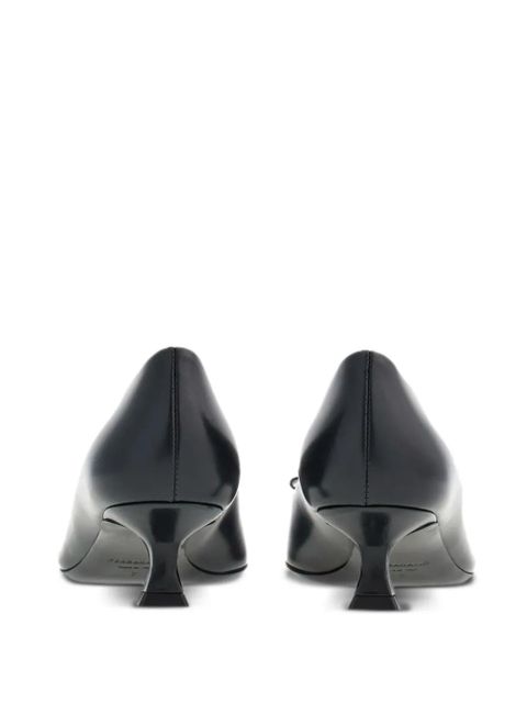 Ferragamo New Vara 40mm leather pumps - Black - zdjęcie produktu nr 2