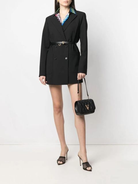 Versace small Virtus shoulder bag - Black - zdjęcie produktu nr 2