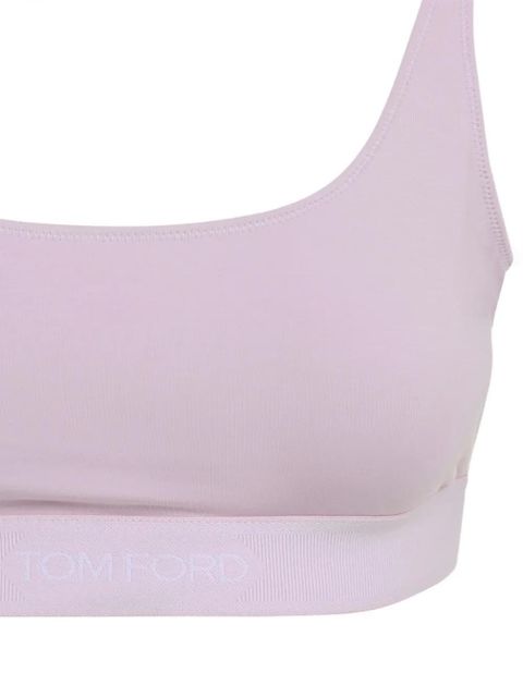 TOM FORD ribbed bralette - Pink