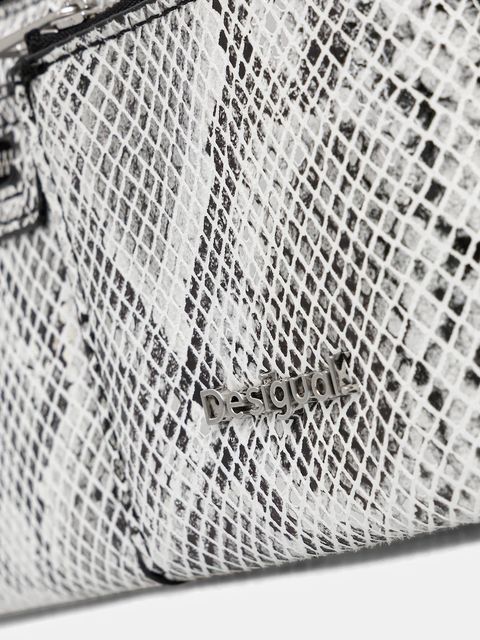 Desigual torebka DELTA VEGA OLIVE kolor czarny 25WAXPB7