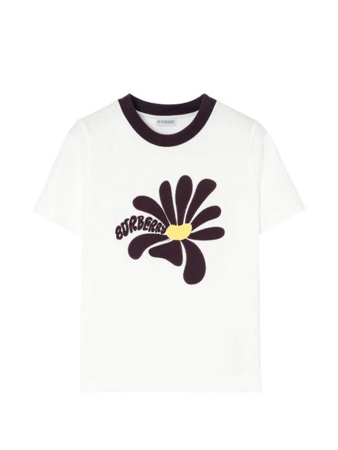 Burberry daisy cotton T-shirt - White - zdjęcie produktu nr 1