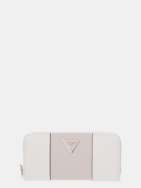 Guess portfel LAUREL damski kolor biały SWZG74 59146 - zdjęcie produktu nr 1