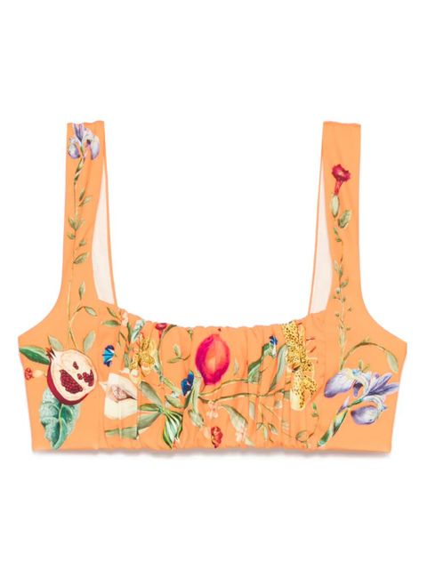 ALEMAIS Flores bikini top - Orange - zdjęcie produktu nr 1