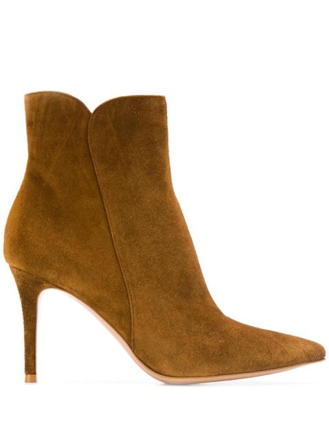 Gianvito Rossi stiletto ankle boots - Brown - zdjęcie produktu nr 1