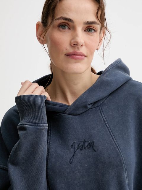 G-Star sukienka bawełniana kolor niebieski mini oversize D27165.D969