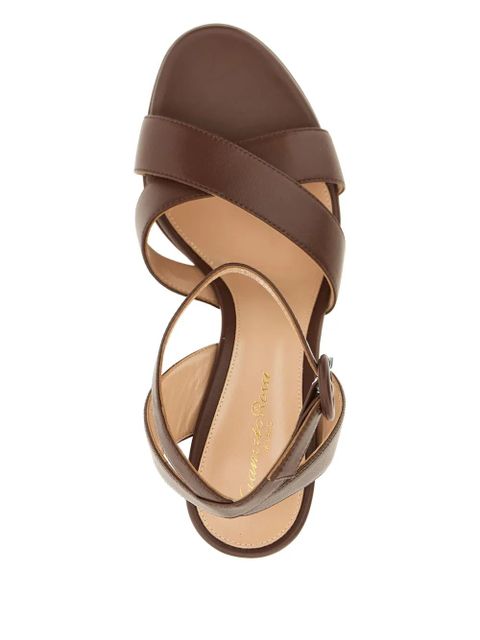 Gianvito Rossi 105mm Sabrina sandals - Brown