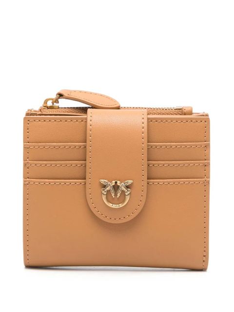 PINKO Love Birds-plaque wallet - Brown - zdjęcie produktu nr 1
