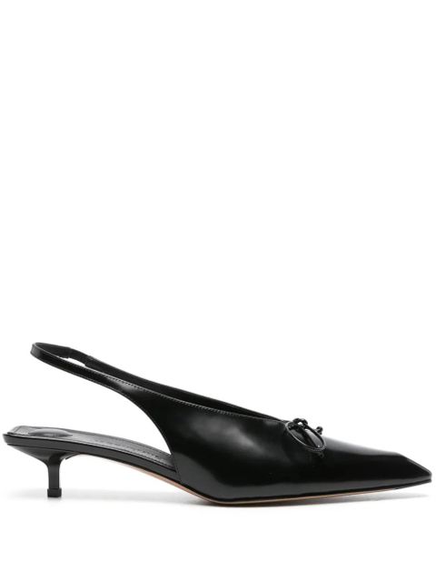 Jacquemus Les Slingbacks Cubisto 40mm pumps - Black - zdjęcie produktu nr 1