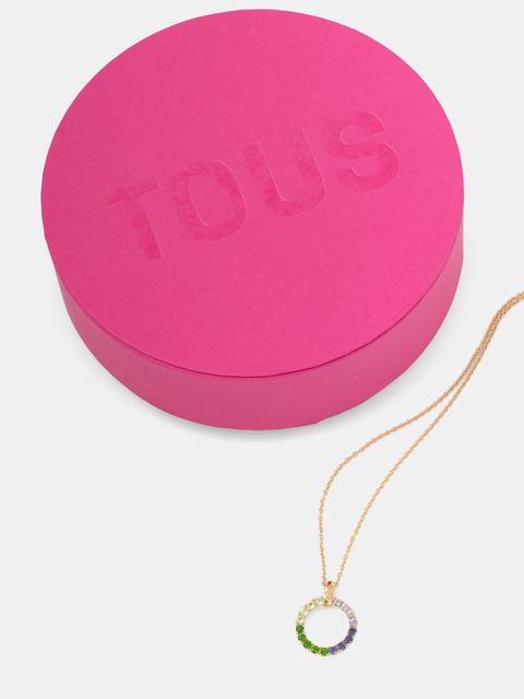 Tous naszyjnik srebrny pozłacany