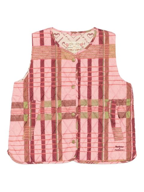 Barbour striped gilet - Pink - zdjęcie produktu nr 1