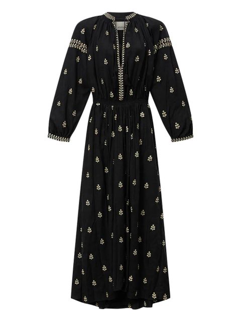 ISABEL MARANT maxi x Rodilia embroidered dress - Black - zdjęcie produktu nr 1