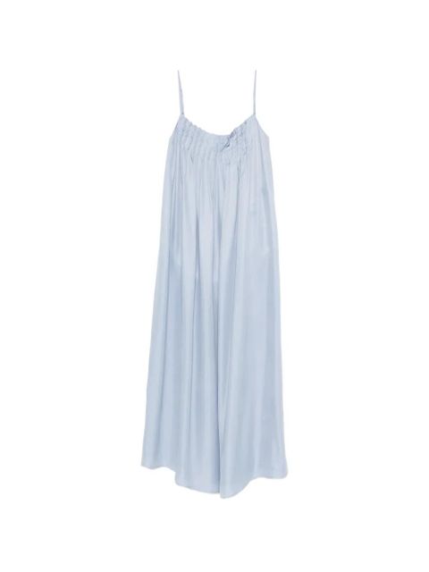 Eleh gathered-detail maxi dress - Blue - zdjęcie produktu nr 1