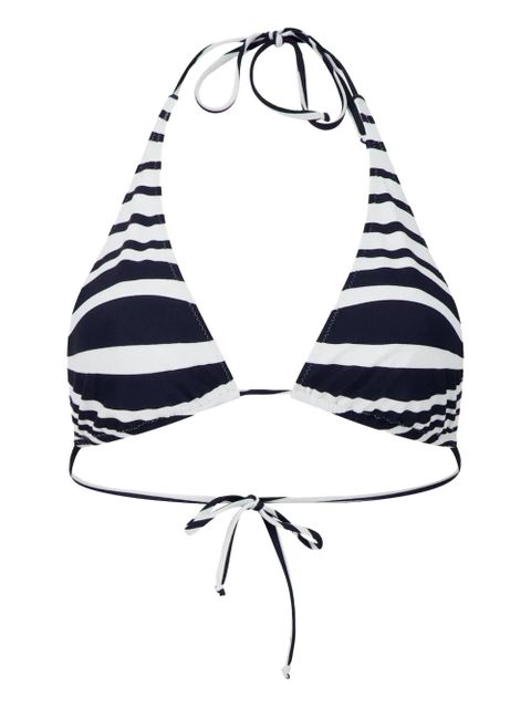 Jean Paul Gaultier striped morphing bikini top - Blue - zdjęcie produktu nr 1