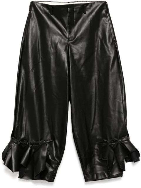 Comme Des Garçons leather trousers - Black - zdjęcie produktu nr 1