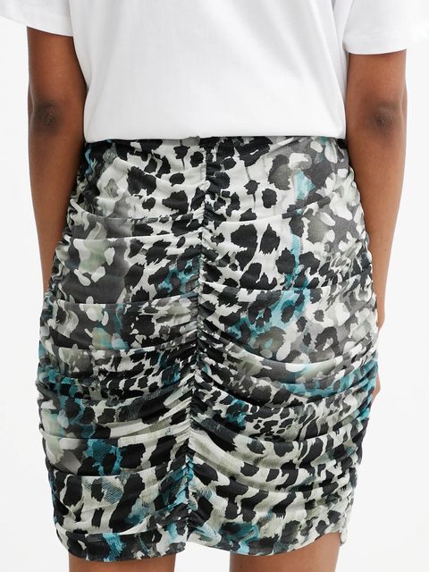 Guess spódnica VERDIANA kolor zielony mini prosta W5YD56 KCZC2