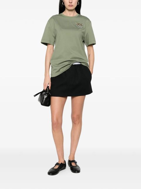 PINKO embroidered T-shirt - Green - zdjęcie produktu nr 2