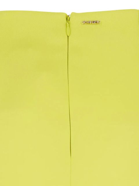 TWINSET zip-fastening skirt - Yellow