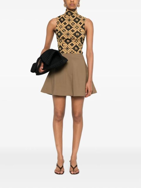 Nanushka stretch a-line skirt - Brown - zdjęcie produktu nr 2