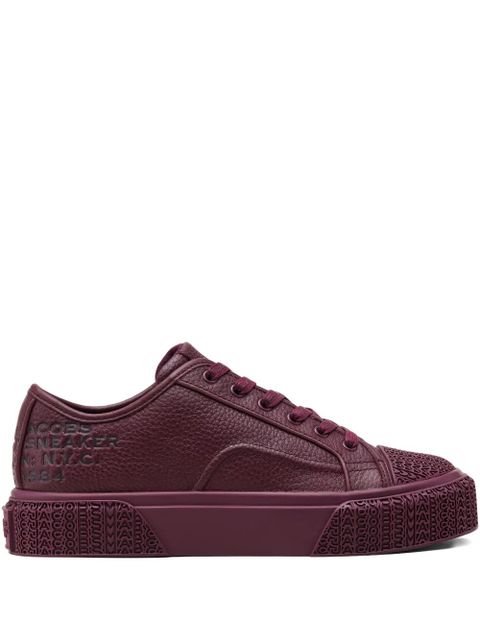 Marc Jacobs embossed-logo platform sneakers - Purple - zdjęcie produktu nr 1