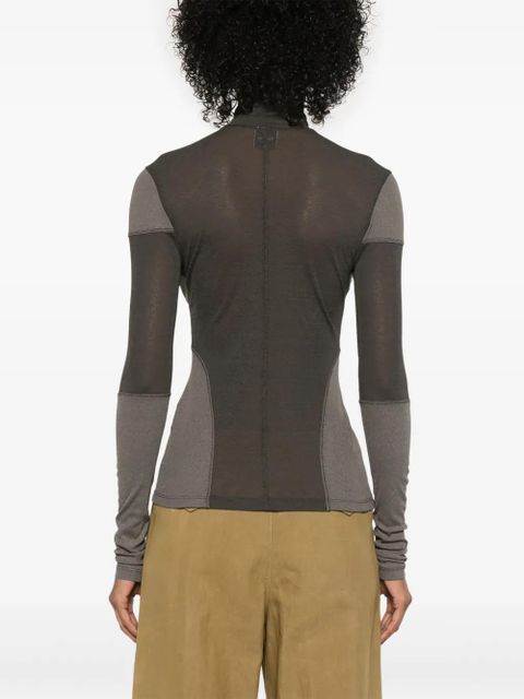 Nanushka patchwork T-shirt - Green