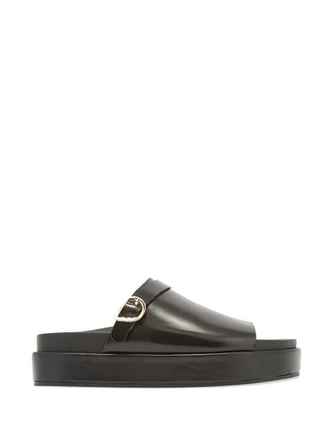 Ancient Greek Sandals Arachova buckle sandals - Black - zdjęcie produktu nr 1