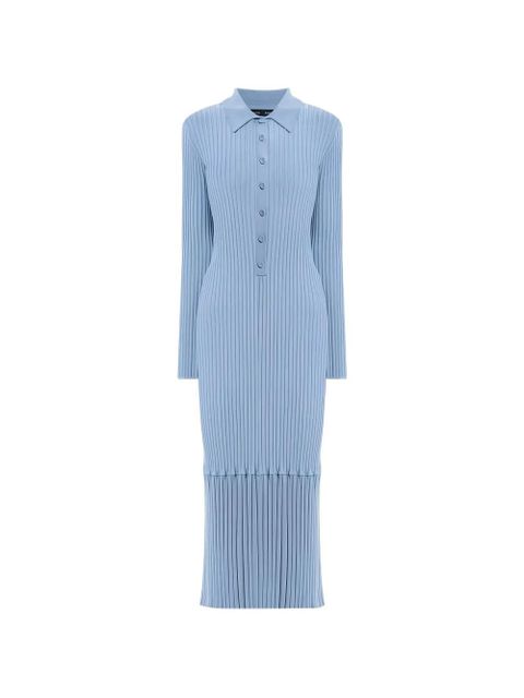 Proenza Schouler ribbed Luiza dress - Blue - zdjęcie produktu nr 1