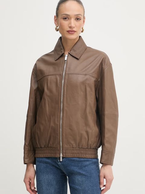 Marella krótka kurtka damska skórzana MLMVERTICE - zdjęcie produktu nr 1