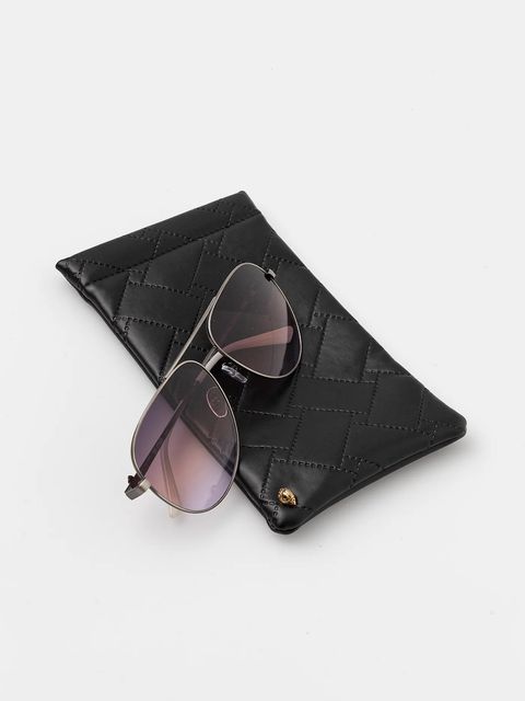 Kurt Geiger London okulary przeciwsłoneczne damskie kolor szary 4041264999